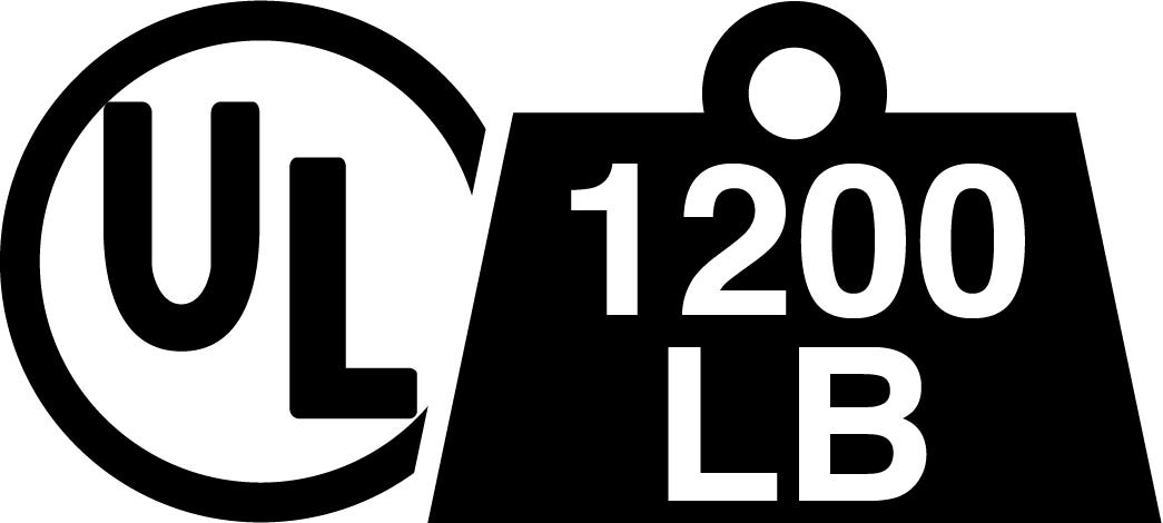UL Weight Limit 1200 LB